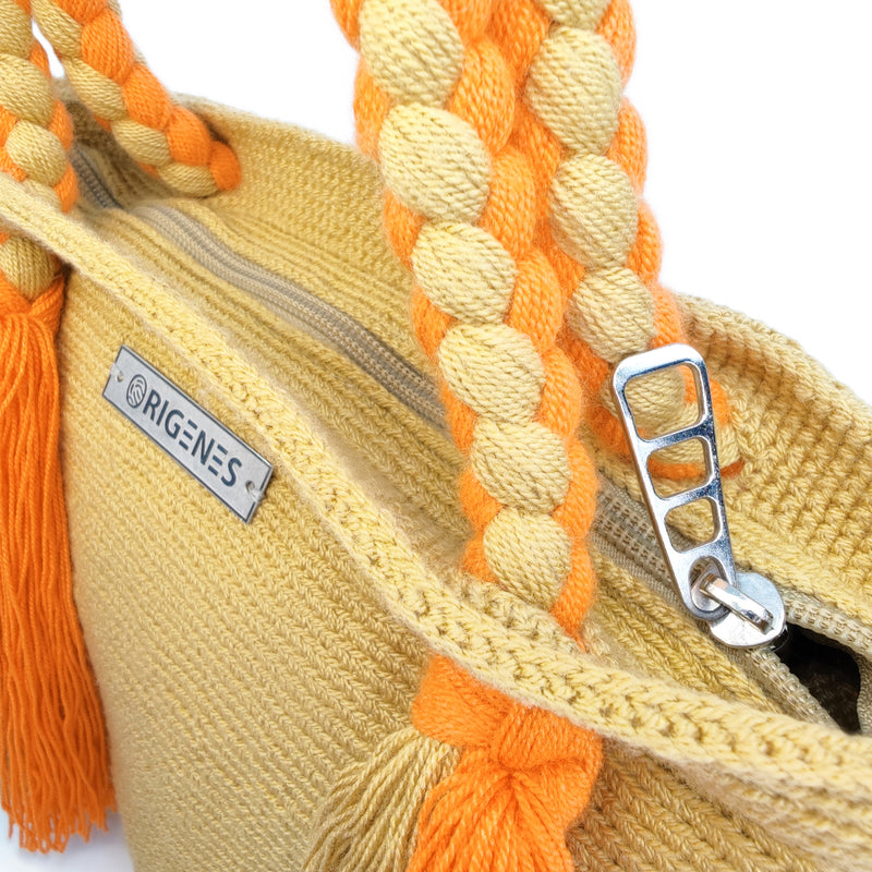 UMAKI WAYUU BAG - Size MINI - Crocheted by hand by women of the Wayuu indigenous community in La Guajira (Colombia)