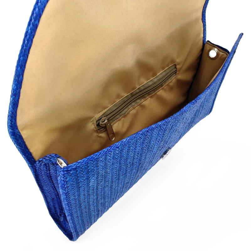 CLUTCH ZENÚ - Feita à mão - Cana selvagem entrançada (caña flecha)