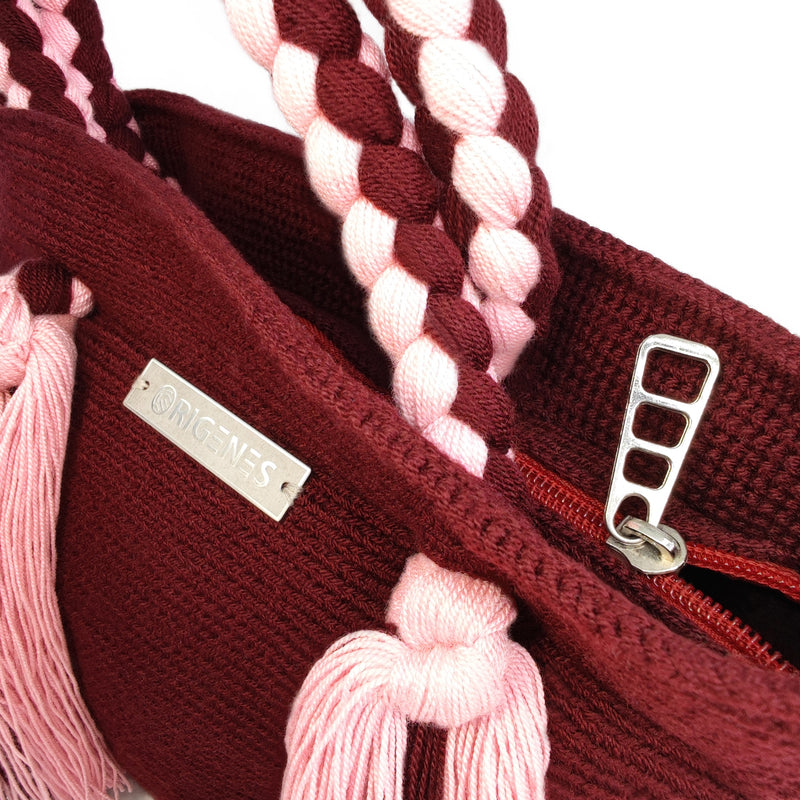 UMAKI WAYUU BAG - Size MINI - Crocheted by hand by women of the Wayuu indigenous community in La Guajira (Colombia)