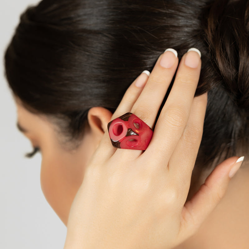 GÉNESIS RING - Handmade - Tagua (vegetable ivory)