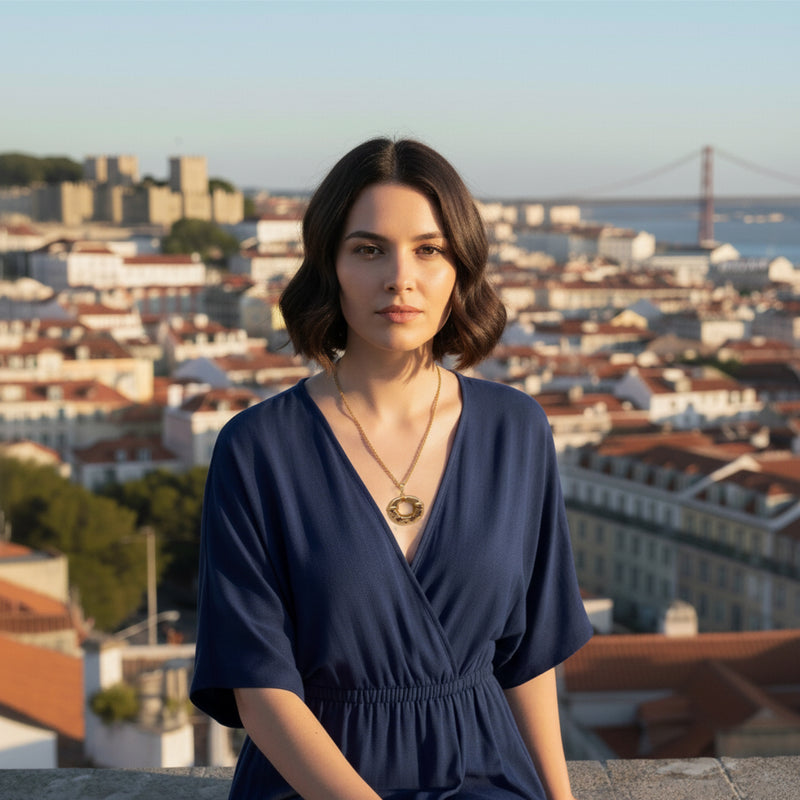 ELDORADO TAIRONA NECKLACE - Handmade - 24K gold-plated