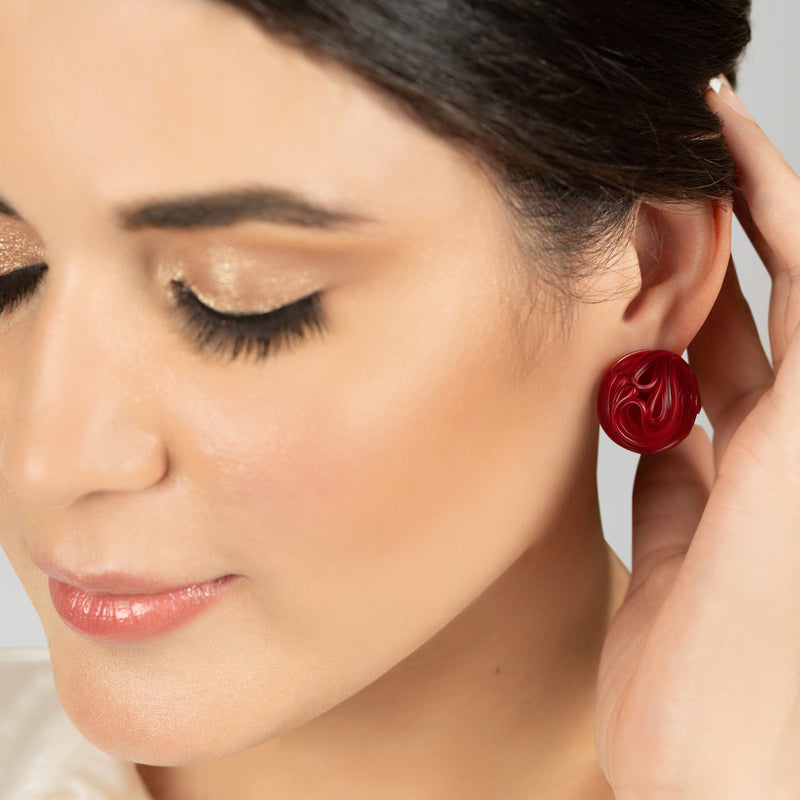 ECOTOPIA EARRINGS - Handmade - Sterling silver 925 - Recycled bottle cap plastic liners