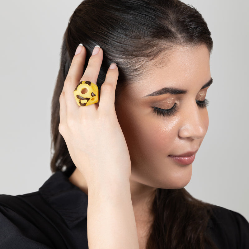 GÉNESIS RING - Handmade - Tagua (vegetable ivory)