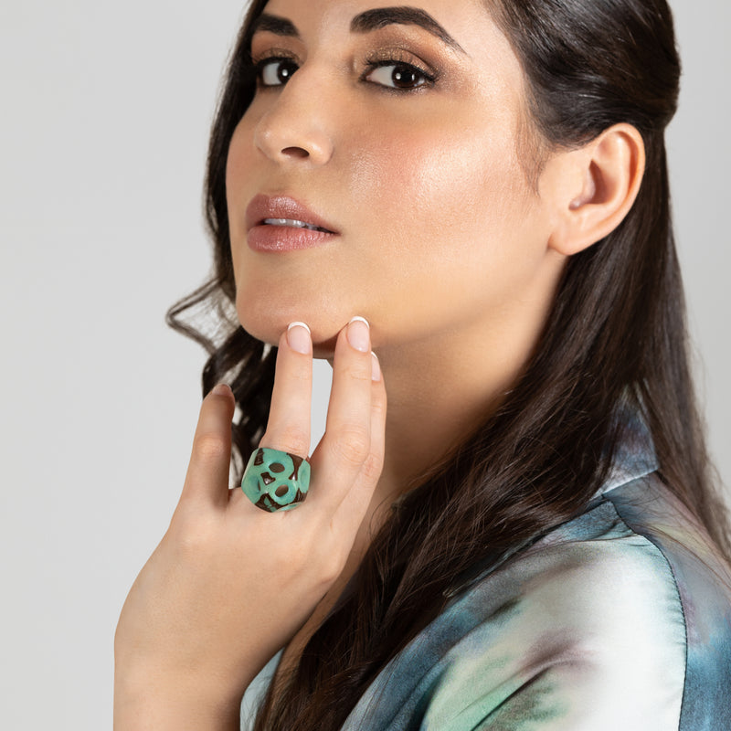 GÉNESIS RING - Handmade - Tagua (vegetable ivory)