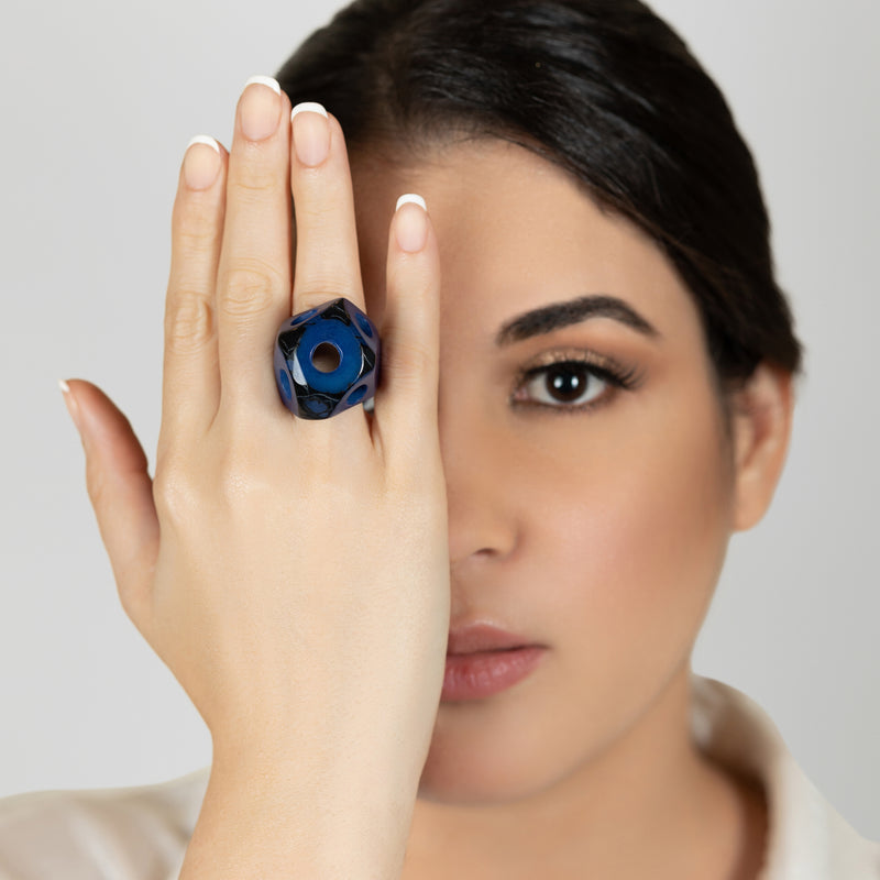 GÉNESIS RING - Handmade - Tagua (vegetable ivory)