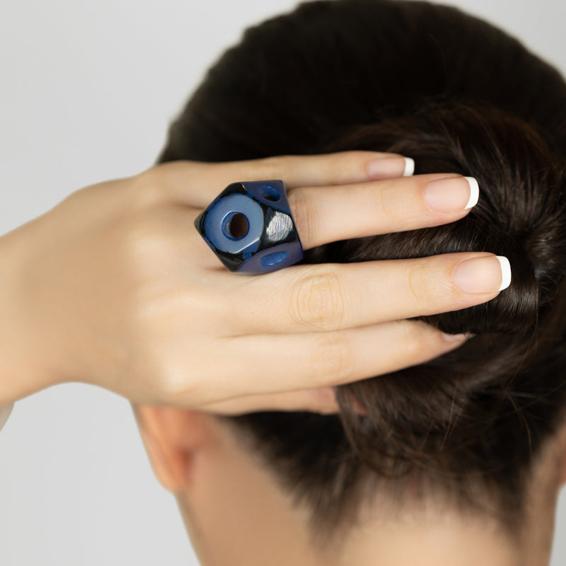 GÉNESIS RING - Handmade - Tagua (vegetable ivory)