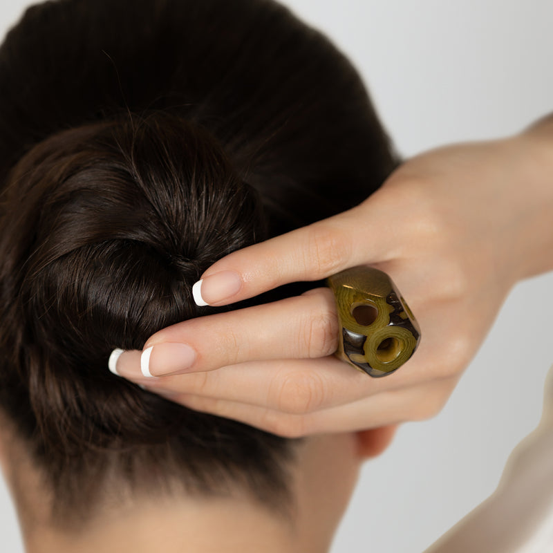 GÉNESIS RING - Handmade - Tagua (vegetable ivory)