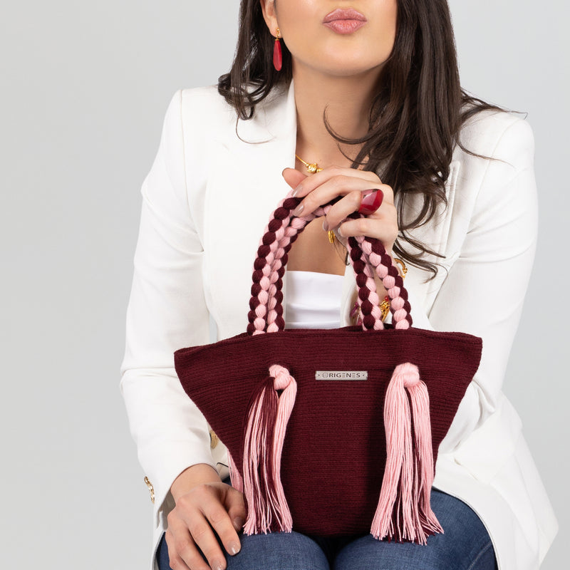 UMAKI WAYUU BAG - Size MINI - Crocheted by hand by women of the Wayuu indigenous community in La Guajira (Colombia)