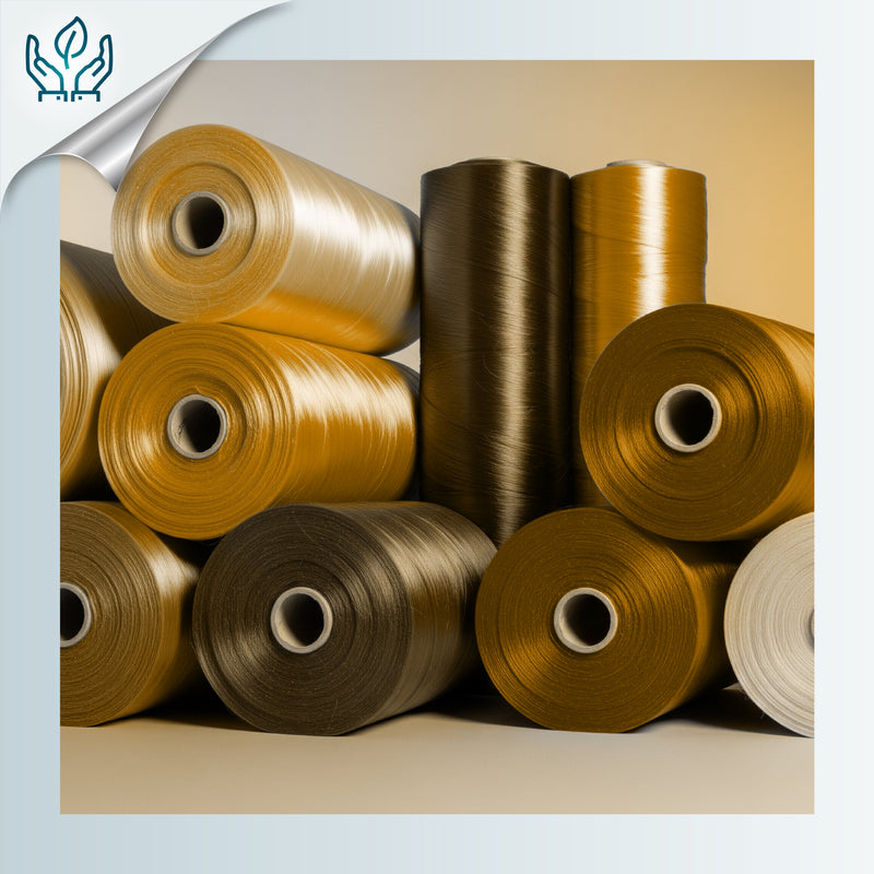 INSPIRA NECKLACE - Handmade - Synthetic silk cords