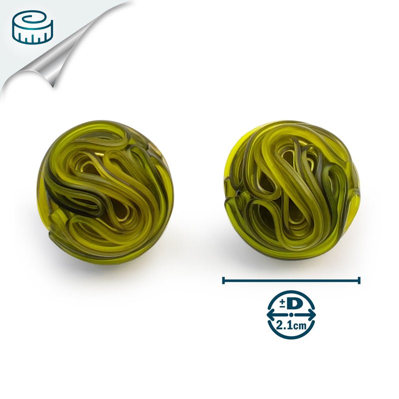 ECOTOPIA EARRINGS - Handmade - Sterling silver 925 - Recycled bottle cap plastic liners