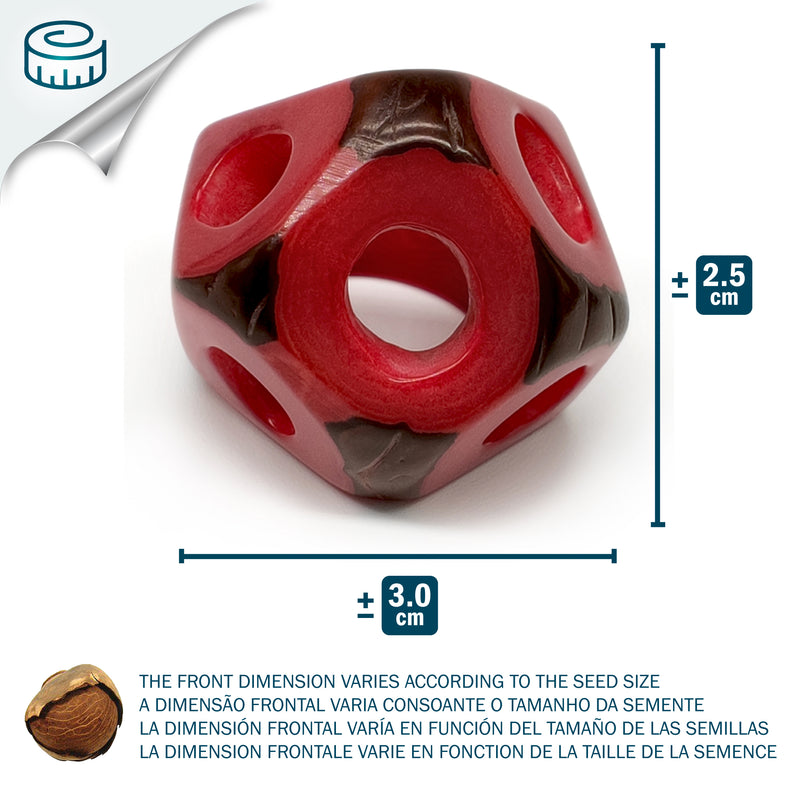 GÉNESIS RING - Handmade - Tagua (vegetable ivory)