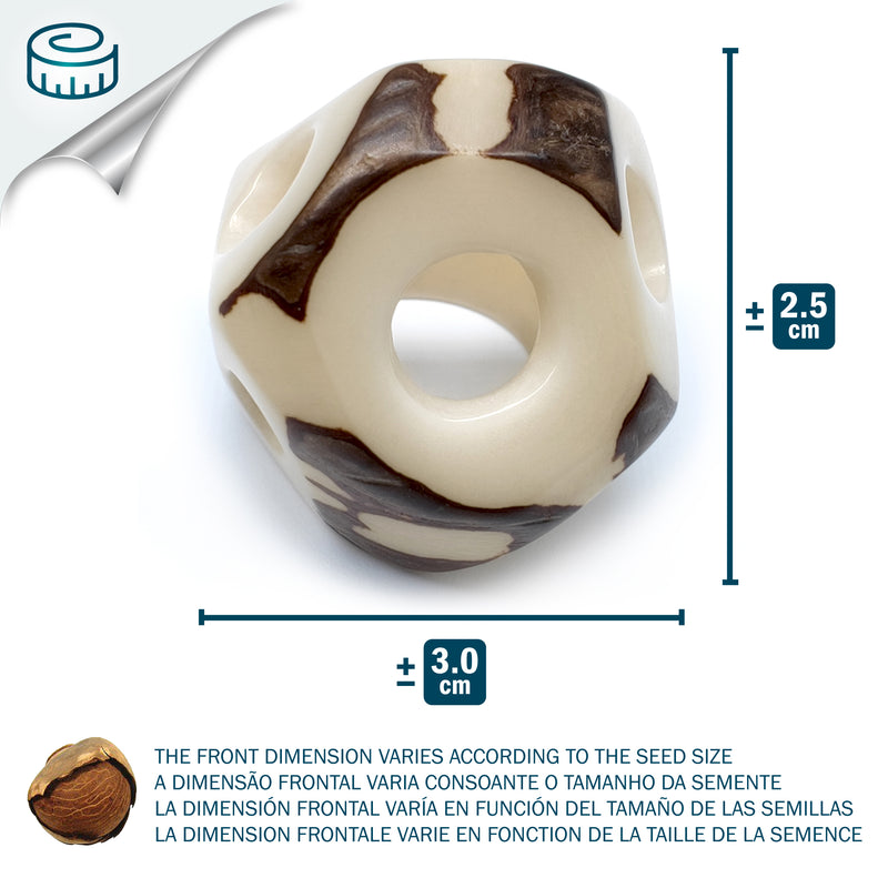 GÉNESIS RING - Handmade - Tagua (vegetable ivory)