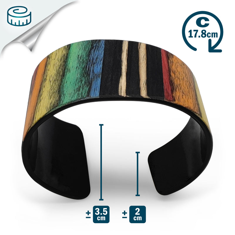 ARBOREAL BRACELET - Unisex - Handmade - Natural wood veneer