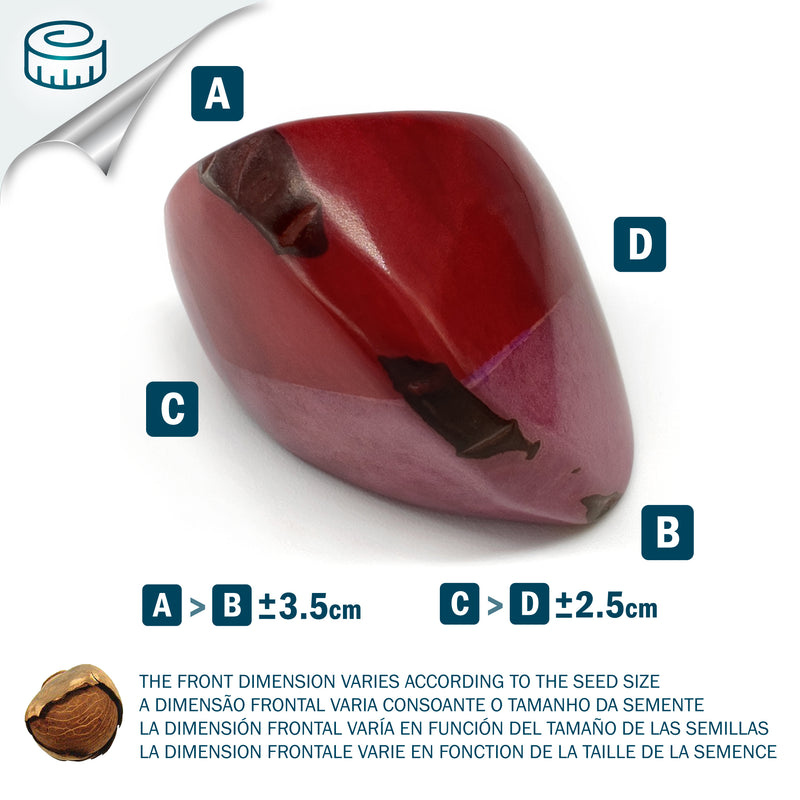 GÉNESIS CURVO RING - Handmade - Tagua (vegetable ivory)