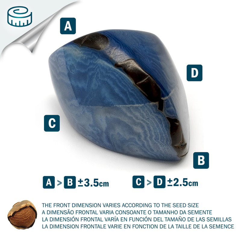 GÉNESIS CURVO RING - Handmade - Tagua (vegetable ivory)