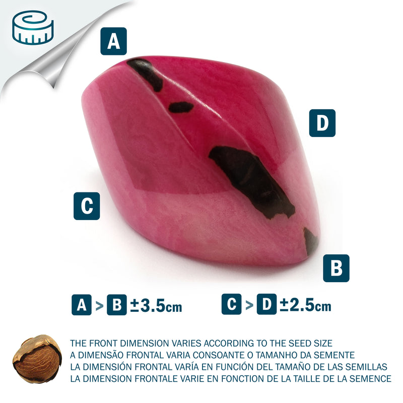 GÉNESIS CURVO RING - Handmade - Tagua (vegetable ivory)